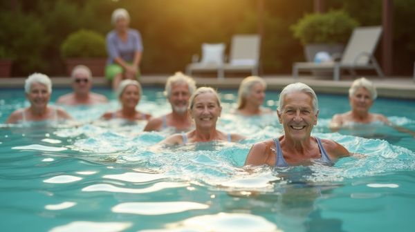 L'aquagym douce : une alternative sportive bénéfique pour seniors